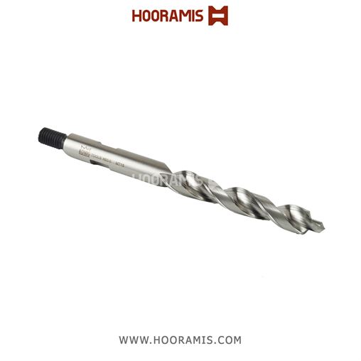 مته نوکدار چپگرد 140*13*5.5 با کد (MT 15) ارجینال جهت ایجاد سوراخ چهارپهلوی دستگیره در ماشین Ozgenc 